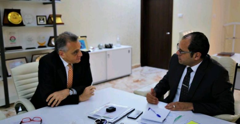 وزير التعليم مع السفير الايطالي admin