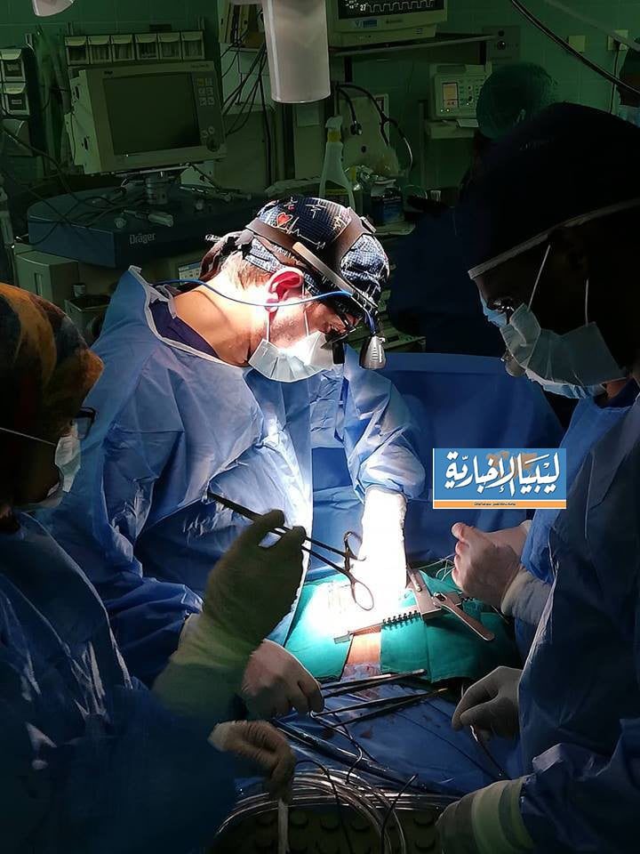 المستشفى الجامعي طرابلس نجاح عملية استئصال ورم على قلب مريضة تصل قيمتها 100 ألف دينار في مصحات القطاع الخاص 3 1 admin