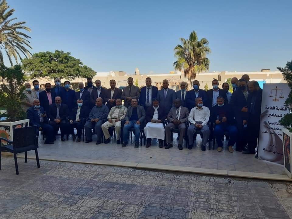 النقابة العامة للمحاميين تناقش عدد من القضايا مع النقابة الفرعية الخمس