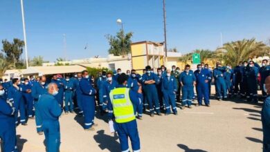 بحقل جالو النفطي