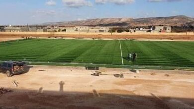 صيانة المدينة الرياضية توكرة في المراحل الأخيرة.