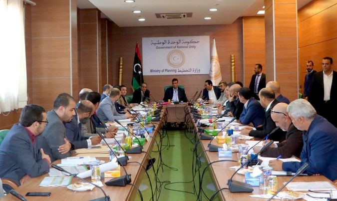 النائب رمضان ابوجناح يناقش مع عدد من الوزراء حل مشكلة المياه بالمدن الامازيغية