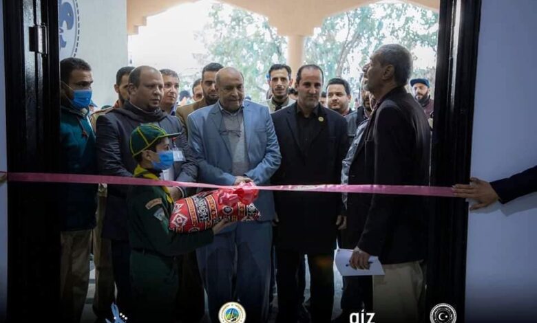 أفتتاح مركز شبابي بمدينة البيضاء