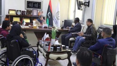 وزيرة الشؤون الاجتماعية تلتقي إدارة جمعية مصابي الضمور العضلي