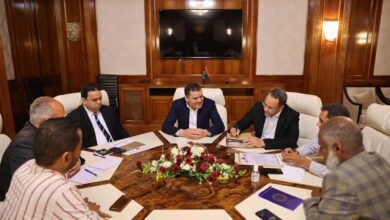 الدبيبة يتابع مع المجلس البلدي سبها ، أوضاع البلدية ومشكلة نقص الوقود بالمدينة