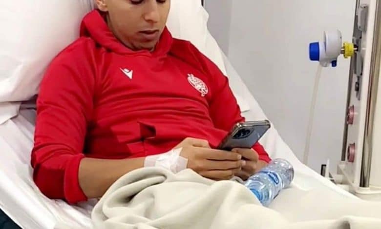 الإصابة تُنهي موسم مؤيد اللافي مع الوداد المغربي
