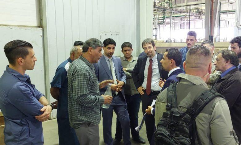 غرفة التجارة و الصناعة و الزراعة البيضاء تناقش مع القنصل الإيطالي التعاون الزراعي والصناعي..