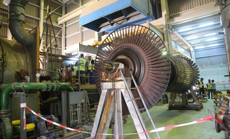 محطة كهرباء جنوب طرابلس الغازية