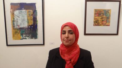 إفتتاح المعرض الفني "توشّى" للفنانة خديجة احمد الفرجاني