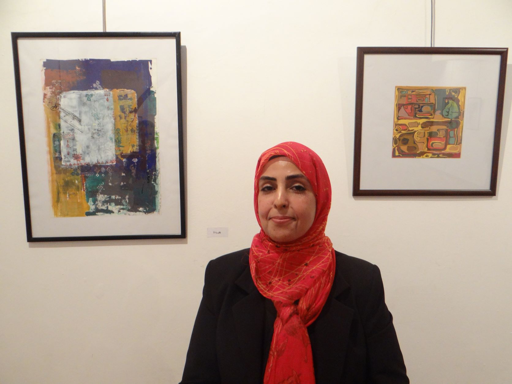  إفتتاح المعرض الفني "توشّى" للفنانة خديجة احمد الفرجاني