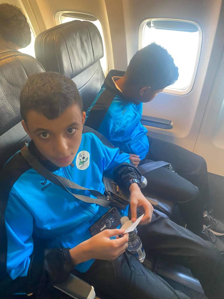 كاديمية لمسة لكرة القدم تشارك في بطولة ودية للأكاديميات باسطنبول