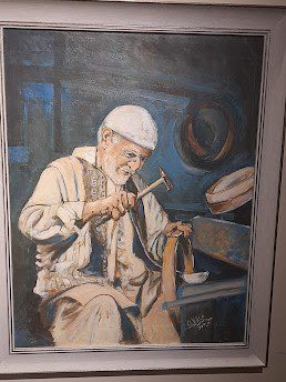 إفتتاح معرض خريف للفنان عبدالرزاق الدالي