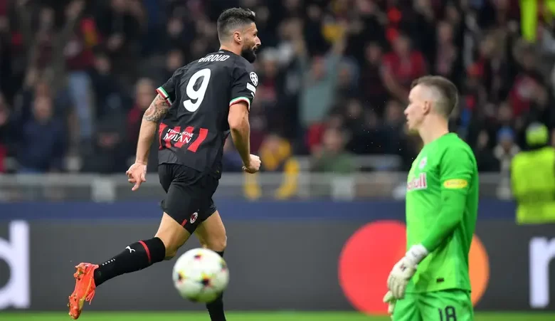 ميلان يتخم شباك سالزبورغ ويتأهل إلى الدور الثاني