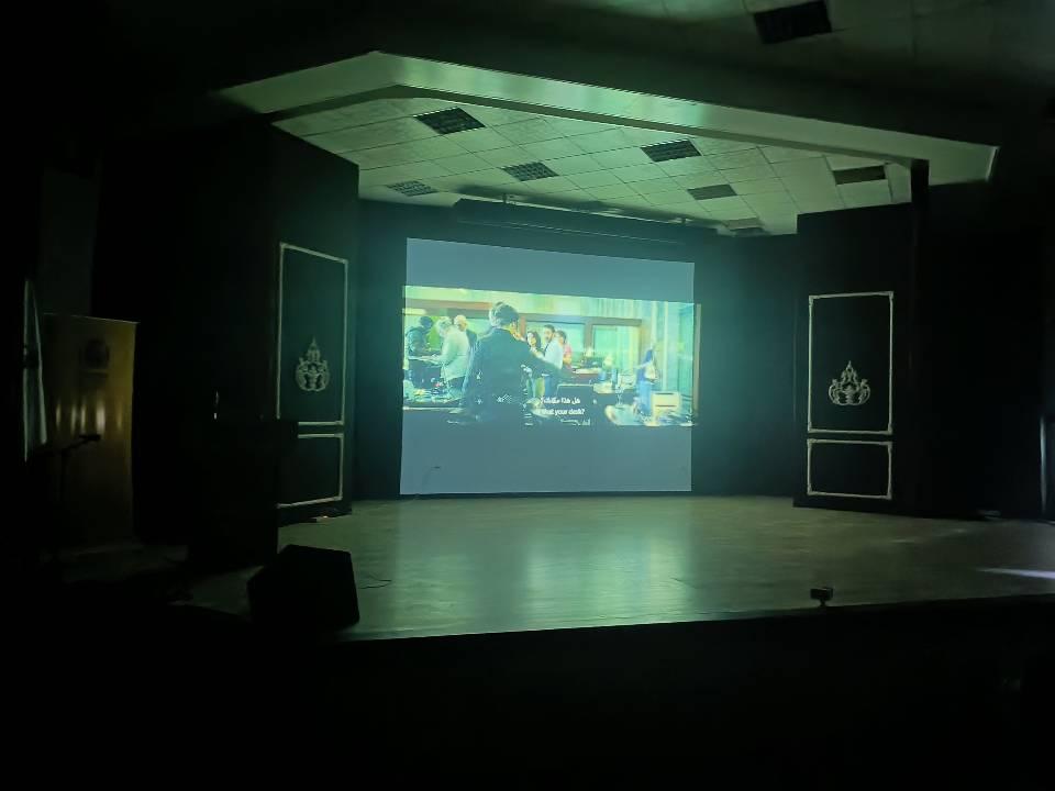 المعهد العالي لتقنيات الفنون والسفارة الإسبانية في ليبيا ينضمون عرض سنمائي