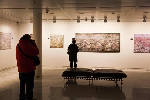 إفتتاح معرض تشكيلي بمدينة غرناطة الإسبانية لفنان ليبي