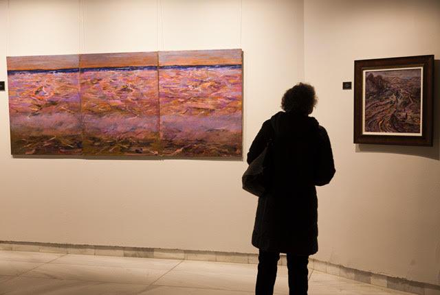 إفتتاح معرض تشكيلي بمدينة غرناطة الإسبانية لفنان ليبي