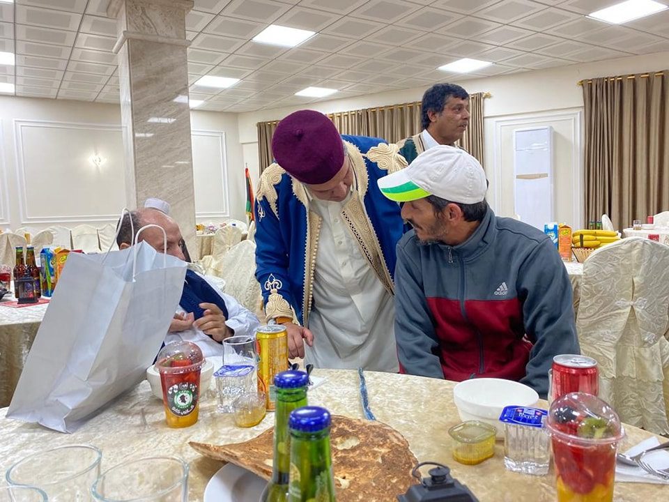 بحظور الوزير، مصلحة التَّفتيش والتَّوجيه التَّربوي يشاركون نزلاء دَار الْوفاء لِرعاية العَجزة والمُسنِّين بِطرابلس مأدبة إفطارهم