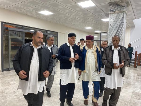 بحظور الوزير، مصلحة التَّفتيش والتَّوجيه التَّربوي يشاركون نزلاء دَار الْوفاء لِرعاية العَجزة والمُسنِّين بِطرابلس مأدبة إفطارهم