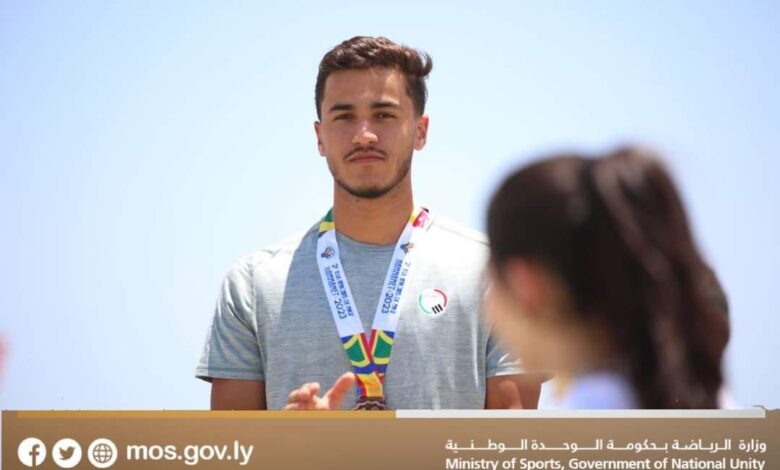 " محمد بكرة " يتحصل على القلادة البرونزية في البطولة الافريقية للألعاب الشاطئية |