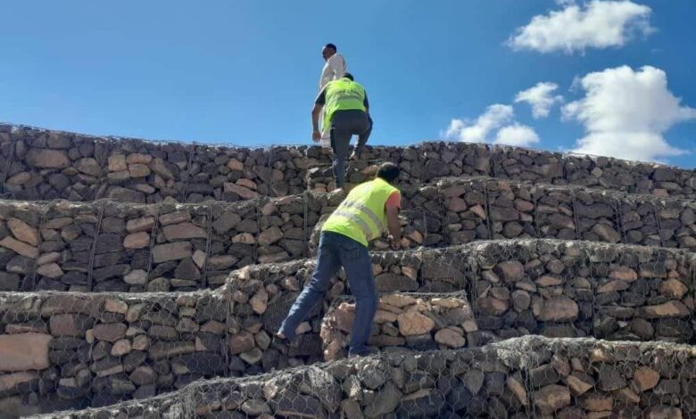 الجهود التطوعية فرع سوكنة تقوم بجولة تفقدية لسدود المنطقة للتأكد من سلامتها.