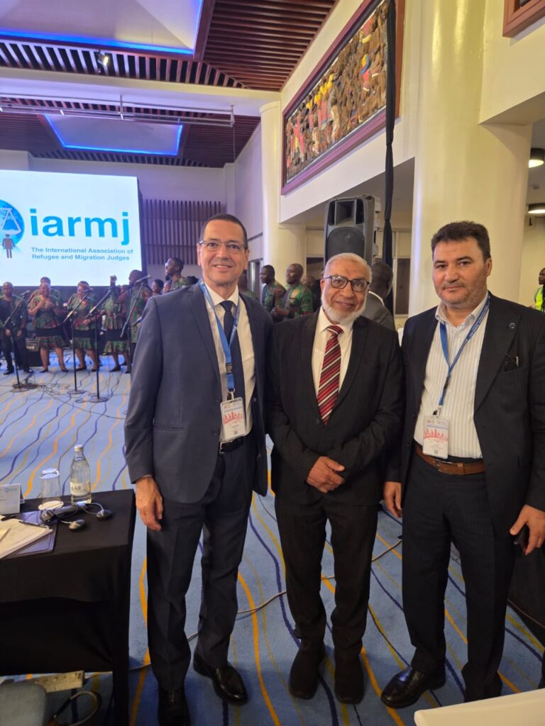 مشاركة ليبية بالمؤتمر العالمي الرابع عشر للرابطة الدولية لقضاة اللاجئين والهجرة في نيروبي