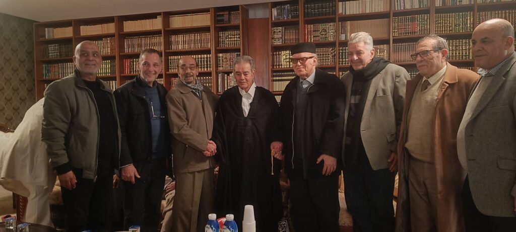 عندما يزهر الوفاء في حضرة الكلمة: "اللمة الطيبة" في ضيافة هرم الإعلام والثقافة الأستاذ/ نوري ضو الحميدي