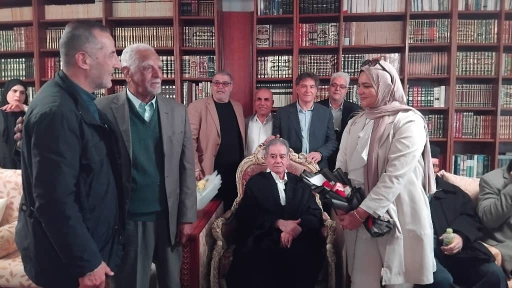 عندما يزهر الوفاء في حضرة الكلمة: "اللمة الطيبة" في ضيافة هرم الإعلام والثقافة الأستاذ/ نوري ضو الحميدي